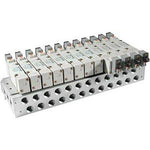SMC SS5Y7-42-04-02T SS5Y7 7000 Series Bar Stock Manifold Individual Wiring
