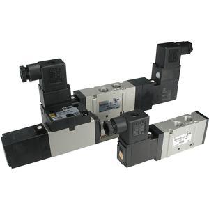 SMC NVFS3400-3F Valve Solenoid/Pilot 110VAC