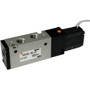 SMC NVZ512-5LO-01T VALVE SOL/PILOT 24VDC
