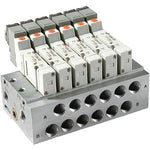 SMC SS5Y5-20-04-00T Manifold Assembly 4-STA (Sy)
